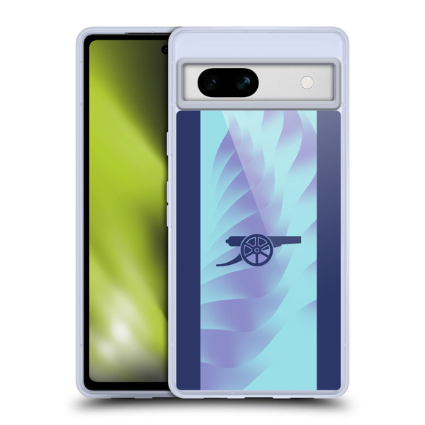 Arsenal FC 2024/25 Kit Third Soft Gel Case for Google Pixel 7a