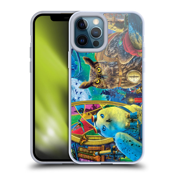 Michael David Ward Fantasy & Whimsical Explorers Soft Gel Case for Apple iPhone 12 Pro Max