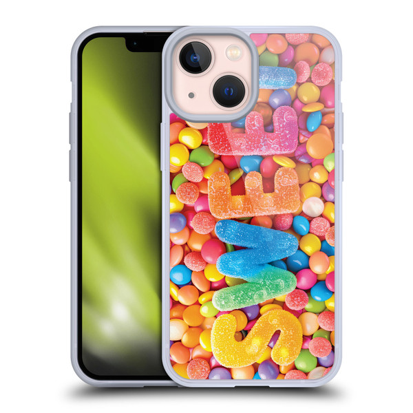 Michael David Ward Fantasy & Whimsical Candies Soft Gel Case for Apple iPhone 13 Mini