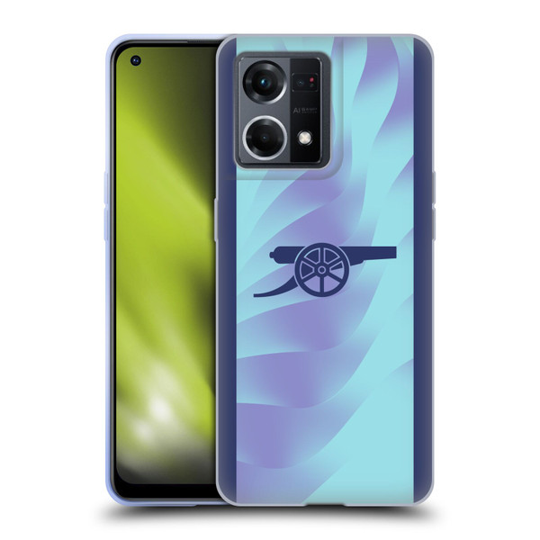 Arsenal FC 2024/25 Kit Third Soft Gel Case for OPPO Reno8 4G