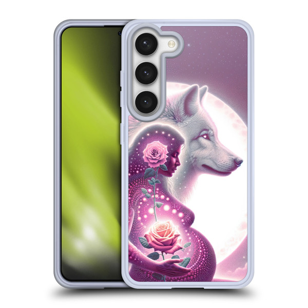 Shambhala Light Visionary Art Celestial Graphics Maternal Love Soft Gel Case for Samsung Galaxy S23 5G
