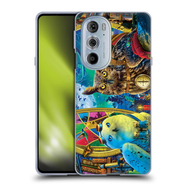 Michael David Ward Fantasy & Whimsical Explorers Soft Gel Case for Motorola Edge X30