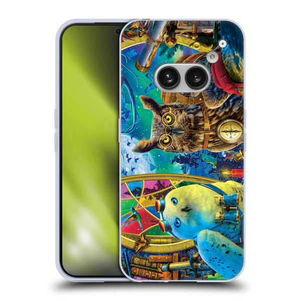 Michael David Ward Fantasy & Whimsical Explorers Soft Gel Case for Nothing Phone (2a)