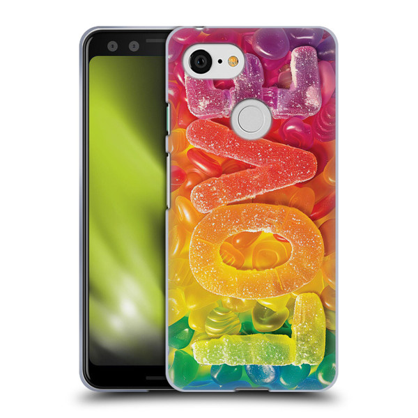 Michael David Ward Fantasy & Whimsical Love Is Sweet Soft Gel Case for Google Pixel 3