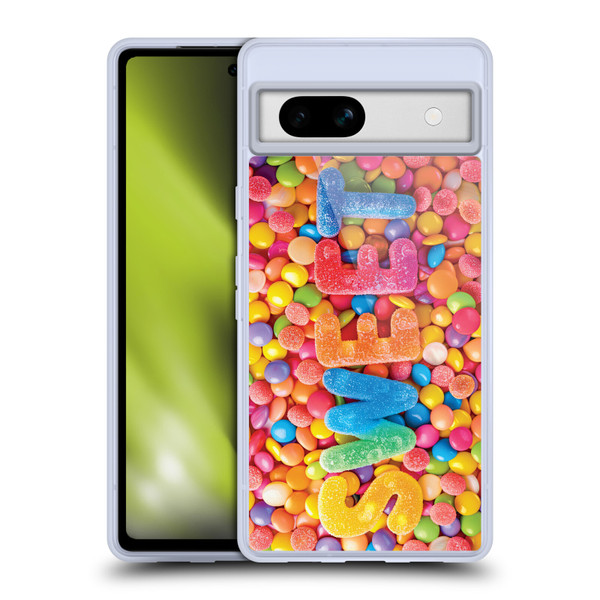 Michael David Ward Fantasy & Whimsical Candies Soft Gel Case for Google Pixel 7a