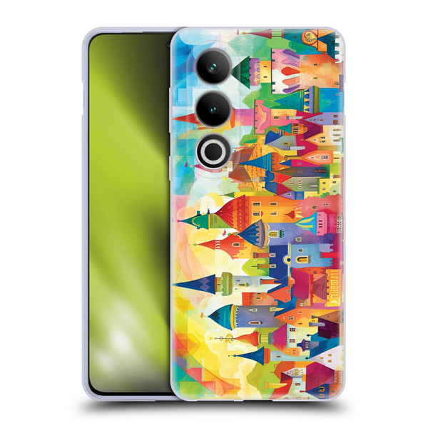 Michael David Ward Fantasy & Whimsical Fairy Tale Castles Soft Gel Case for OPPO OnePlus Ace 3V 5G