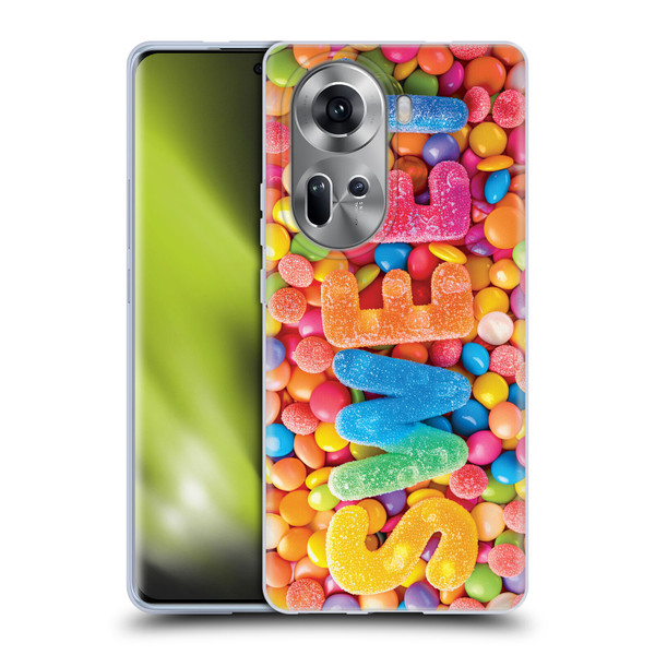 Michael David Ward Fantasy & Whimsical Candies Soft Gel Case for OPPO Reno11