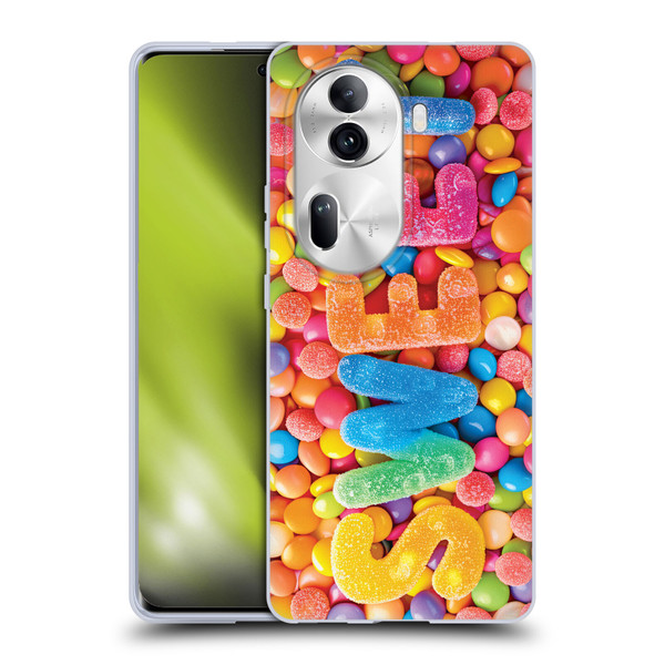 Michael David Ward Fantasy & Whimsical Candies Soft Gel Case for OPPO Reno11 Pro