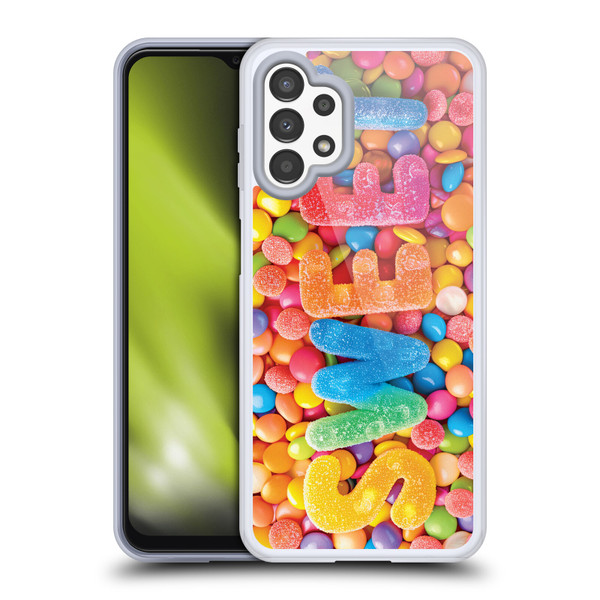 Michael David Ward Fantasy & Whimsical Candies Soft Gel Case for Samsung Galaxy A13 (2022)