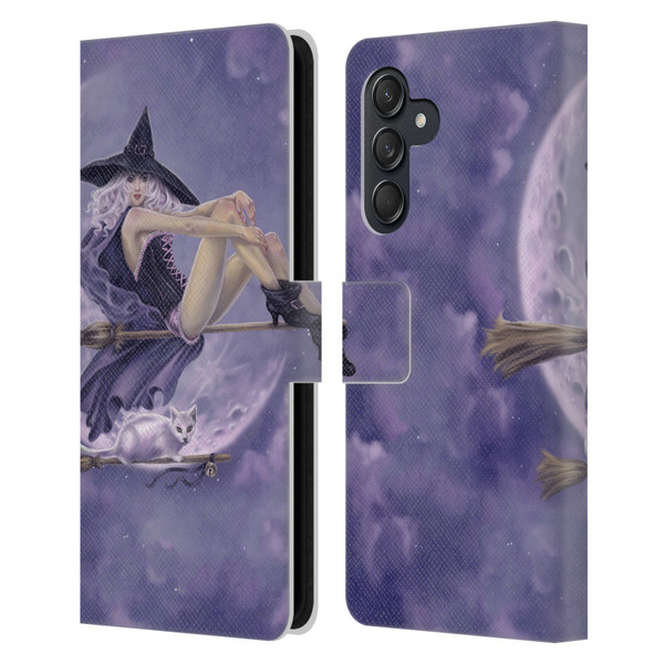 Selina Fenech Gothic Bewitched Leather Book Wallet Case Cover For Samsung Galaxy M55 5G