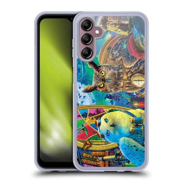 Michael David Ward Fantasy & Whimsical Explorers Soft Gel Case for Samsung Galaxy A14 5G