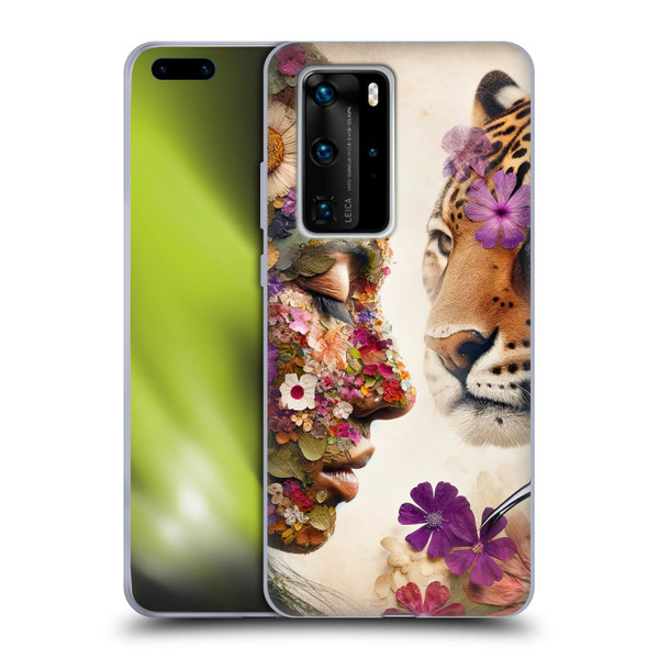 Shambhala Light Visionary Art Ethereal Graphics Flora & Fauna Soft Gel Case for Huawei P40 Pro / P40 Pro Plus 5G
