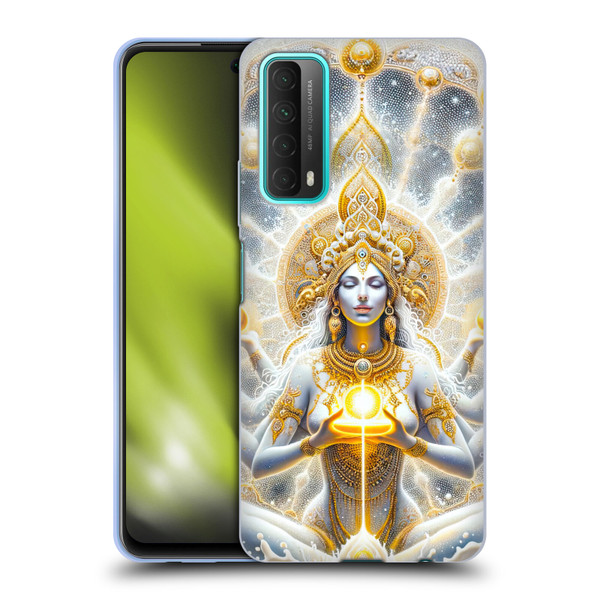 Shambhala Light Visionary Art Ethereal Graphics Goddess Soft Gel Case for Huawei P Smart (2021)