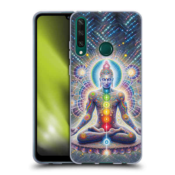 Shambhala Light Visionary Art Ethereal Graphics Chakras Soft Gel Case for Huawei Y6p