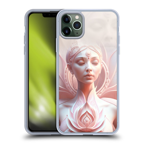 Shambhala Light Visionary Art Ethereal Graphics At Peace Soft Gel Case for Apple iPhone 11 Pro Max