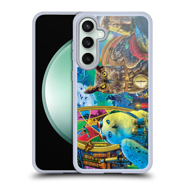 Michael David Ward Fantasy & Whimsical Explorers Soft Gel Case for Samsung Galaxy S23 FE 5G