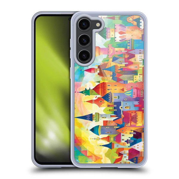 Michael David Ward Fantasy & Whimsical Fairy Tale Castles Soft Gel Case for Samsung Galaxy S23+ 5G