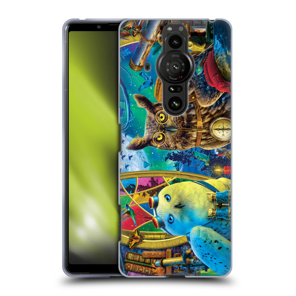 Michael David Ward Fantasy & Whimsical Explorers Soft Gel Case for Sony Xperia Pro-I