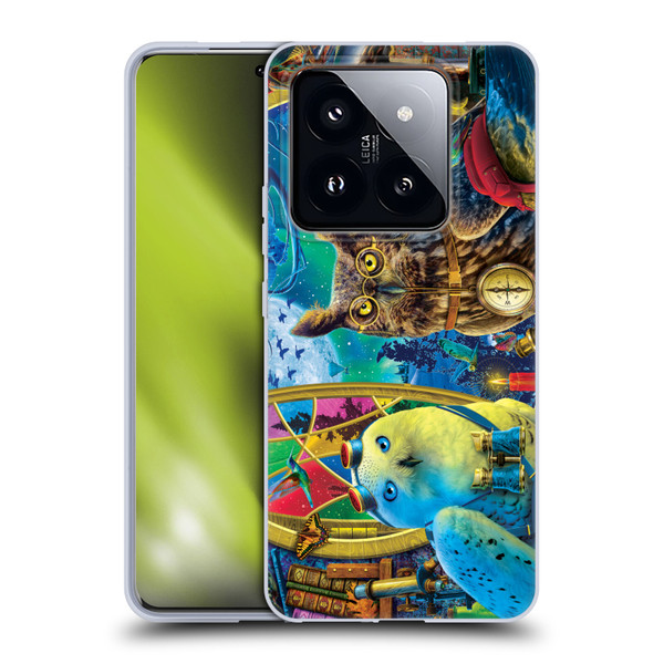 Michael David Ward Fantasy & Whimsical Explorers Soft Gel Case for Xiaomi 14 Pro