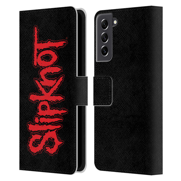 Slipknot Key Art Text Leather Book Wallet Case Cover For Samsung Galaxy S21 FE 5G