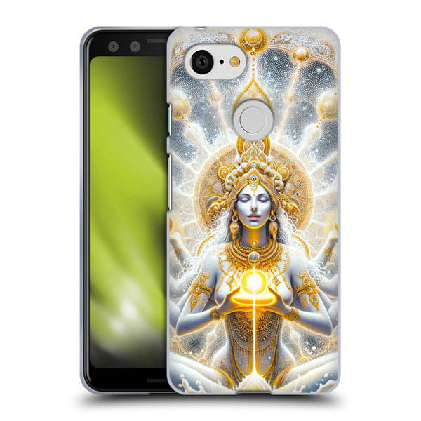 Shambhala Light Visionary Art Ethereal Graphics Goddess Soft Gel Case for Google Pixel 3