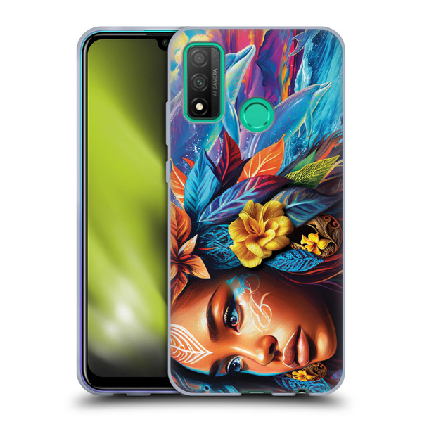 Michael David Ward Psychedelic Art Ocean Spirit Soft Gel Case for Huawei P Smart (2020)