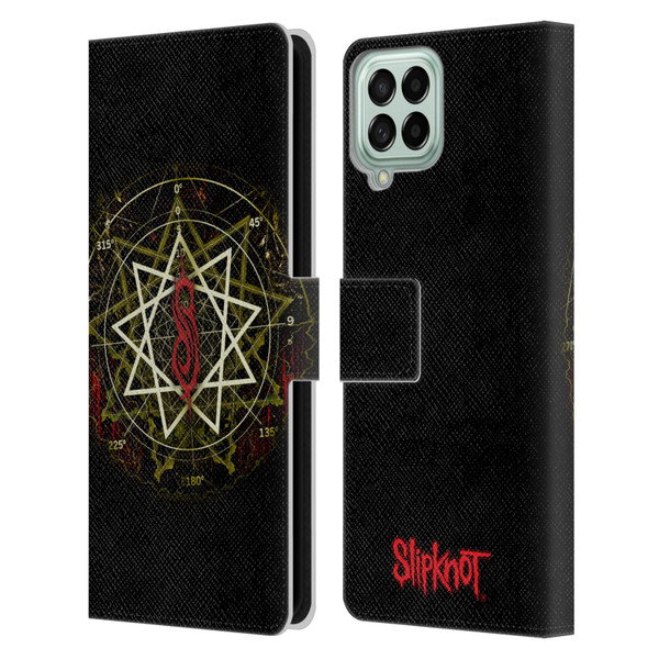 Slipknot Key Art Waves Leather Book Wallet Case Cover For Samsung Galaxy M33 (2022)