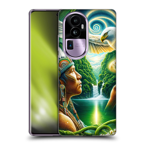 Shambhala Light Visionary Art Ethereal Graphics Daisy Soft Gel Case for OPPO Reno10 Pro+