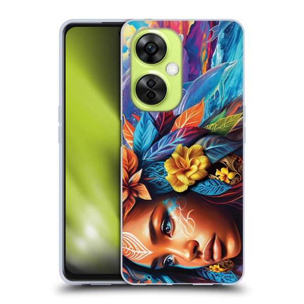 Michael David Ward Psychedelic Art Ocean Spirit Soft Gel Case for OnePlus Nord CE 3 Lite 5G