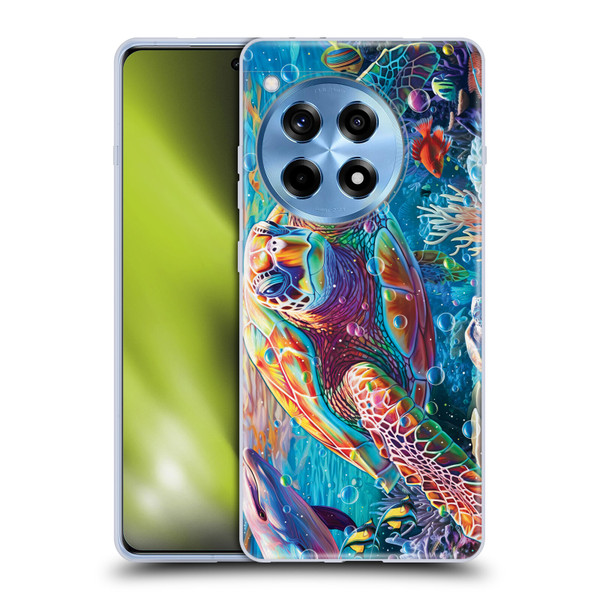 Michael David Ward Psychedelic Art Turtle Magic Soft Gel Case for OPPO OnePlus Ace 3 5G