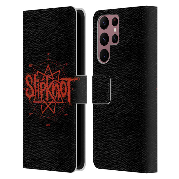 Slipknot Key Art Logo Leather Book Wallet Case Cover For Samsung Galaxy S22 Ultra 5G