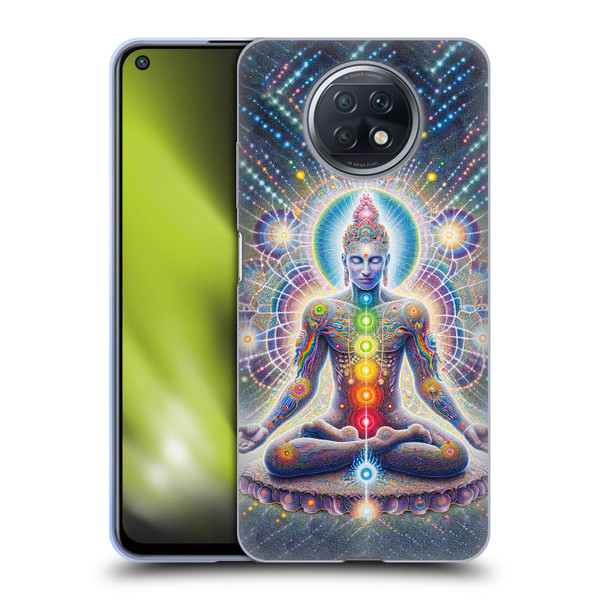Shambhala Light Visionary Art Ethereal Graphics Chakras Soft Gel Case for Xiaomi Redmi Note 9T 5G