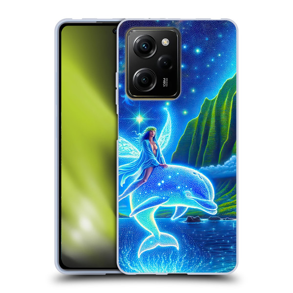 Shambhala Light Visionary Art Ethereal Graphics Dolphins In Dreams Soft Gel Case for Xiaomi Redmi Note 12 Pro 5G
