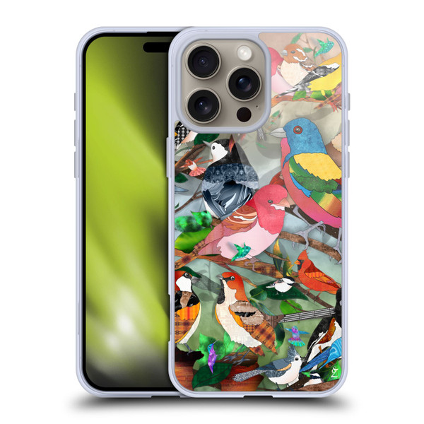 Suzan Lind Birds Medley 2 Soft Gel Case for Apple iPhone 16 Pro Max