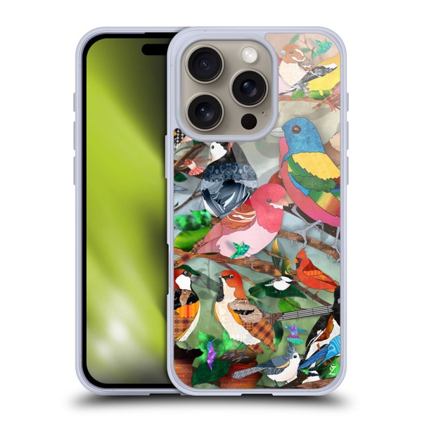 Suzan Lind Birds Medley 2 Soft Gel Case for Apple iPhone 16 Pro