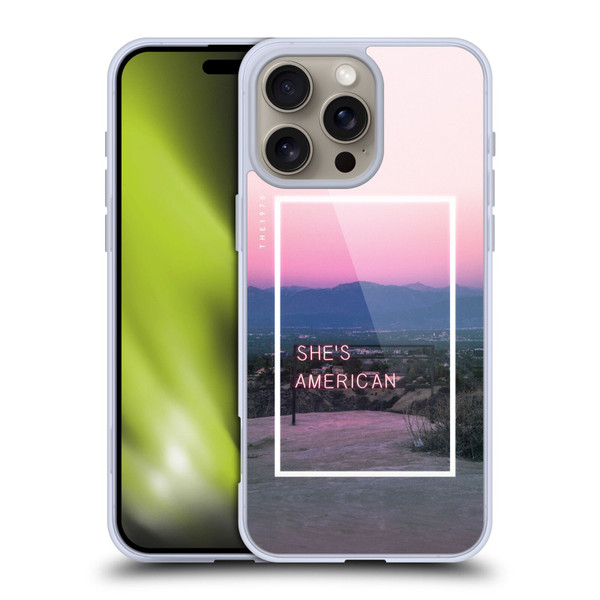 The 1975 Songs She's American Soft Gel Case for Apple iPhone 16 Pro Max