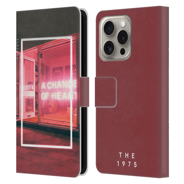 The 1975 Songs A Change Of Heart Leather Book Wallet Case Cover For Apple iPhone 16 Pro