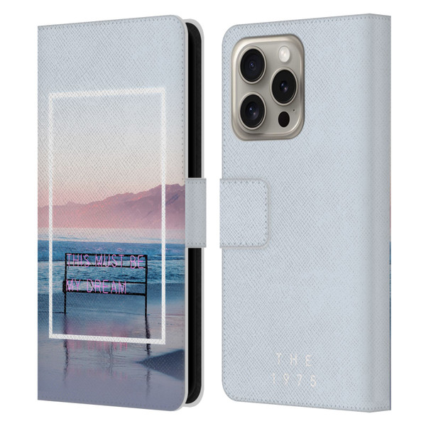 The 1975 Songs This Must Be My Dream Leather Book Wallet Case Cover For Apple iPhone 16 Pro
