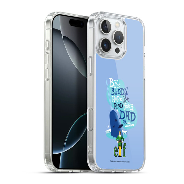 Elf Movie Graphics 1 Narwhal Soft Gel Case for Apple iPhone 16 Pro Max & MagSafe