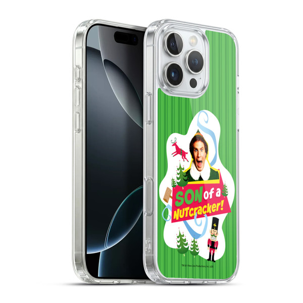Elf Movie Graphics 1 Nutcracker Soft Gel Case for Apple iPhone 16 Pro Max & MagSafe