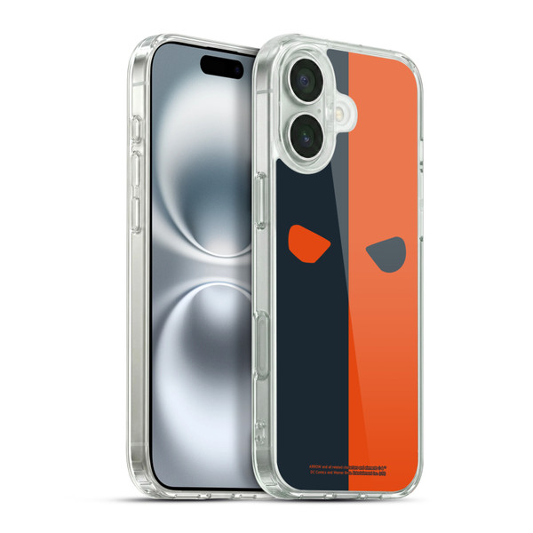 Arrow TV Series Graphics Deathstroke Soft Gel Case for Apple iPhone 16 Plus & MagSafe