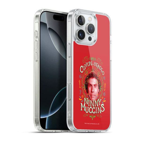 Elf Movie Graphics 2 Ninny Muggins Soft Gel Case for Apple iPhone 16 Pro Max & MagSafe