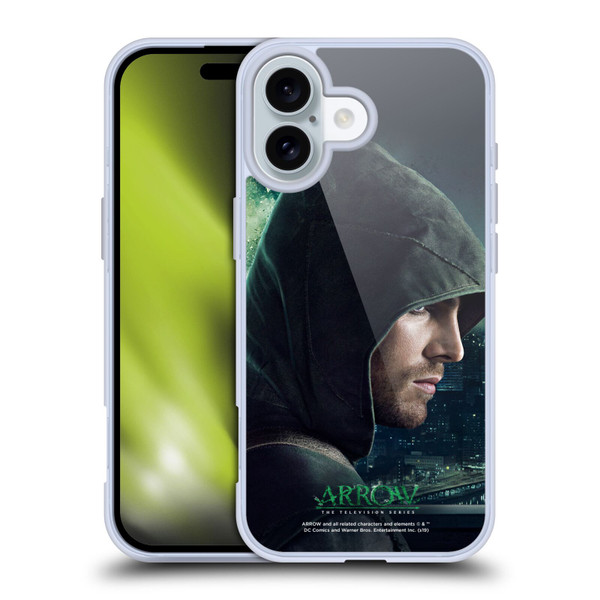 Arrow TV Series Posters The Vigilante Soft Gel Case for Apple iPhone 16