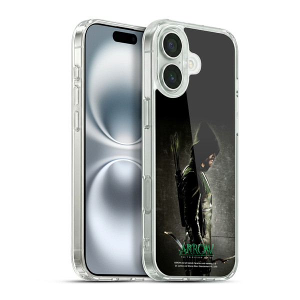 Arrow TV Series Posters In The Shadows Soft Gel Case for Apple iPhone 16 Plus & MagSafe