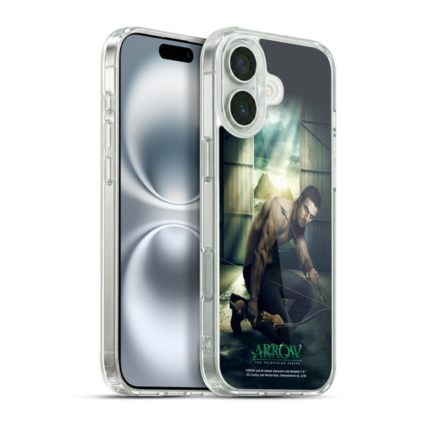 Arrow TV Series Posters Oliver Queen 2 Soft Gel Case for Apple iPhone 16 Plus & MagSafe