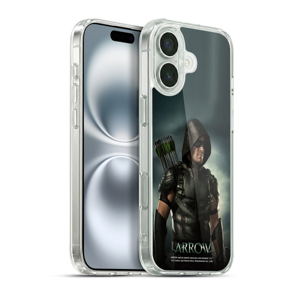 Arrow TV Series Posters Season 4 Soft Gel Case for Apple iPhone 16 Plus & MagSafe