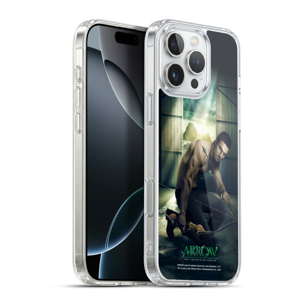 Arrow TV Series Posters Oliver Queen 2 Soft Gel Case for Apple iPhone 16 Pro Max & MagSafe