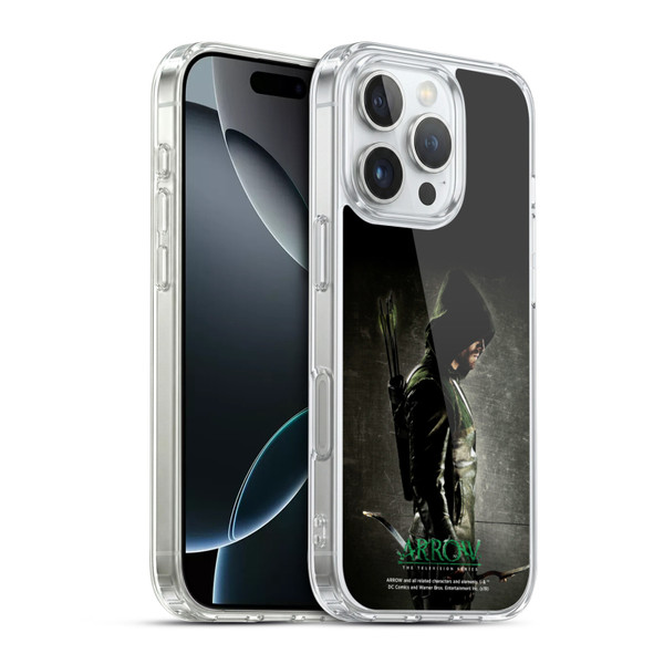 Arrow TV Series Posters In The Shadows Soft Gel Case for Apple iPhone 16 Pro & MagSafe