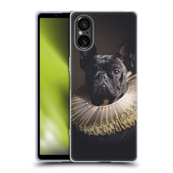 Klaudia Senator French Bulldog 2 King Soft Gel Case for Sony Xperia 5 V 5G