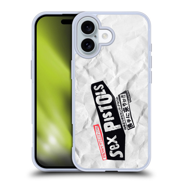 Sex Pistols Band Art Filthy Lucre Live Soft Gel Case for Apple iPhone 16